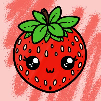 cute strawberry