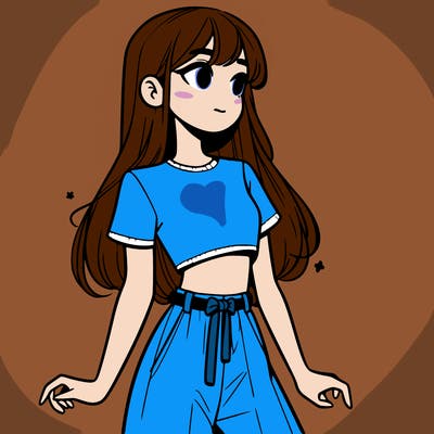 girl in a cute crop top