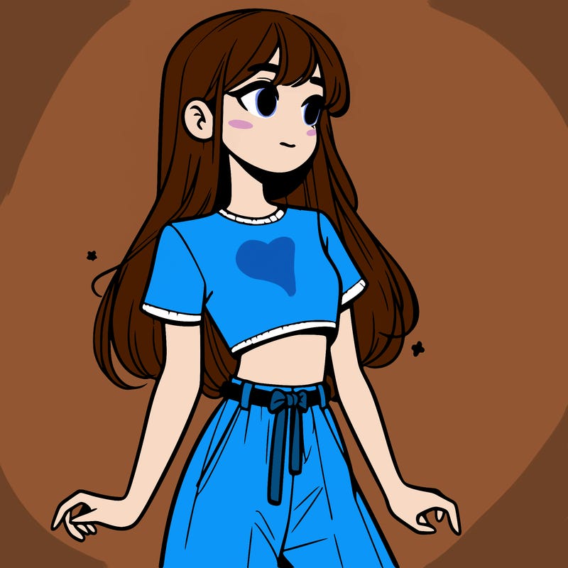 girl in a cute crop top