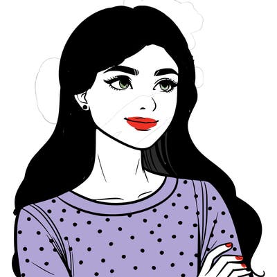 realistic woman