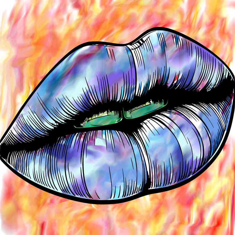realistic lips