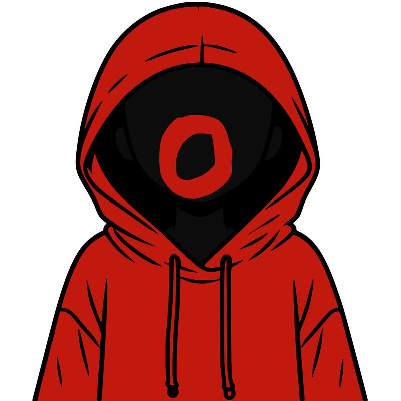 faceless girl in hoodie