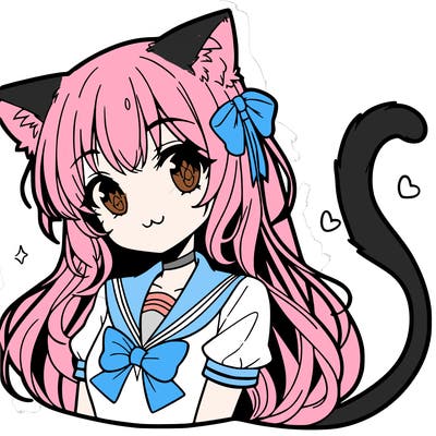 anime cat girl