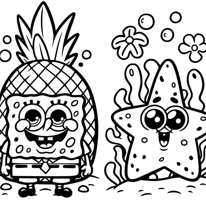spongebob and patrick
