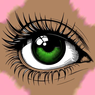 realistic eye