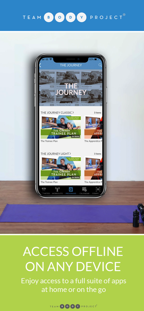 Team Body Project - Health & Fitness App | MWM