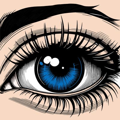 realistic eye