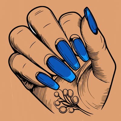 realistic nails