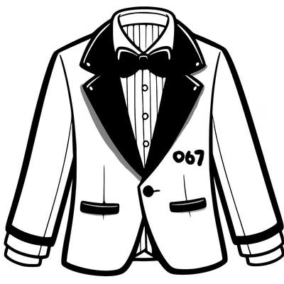 tuxedo suit