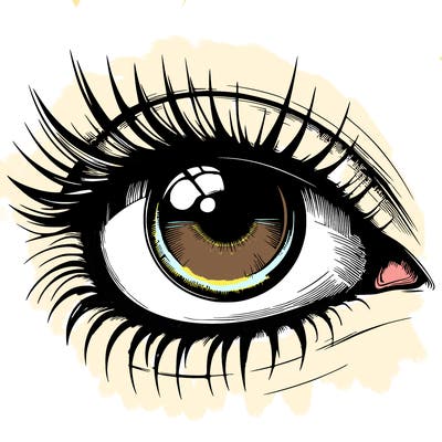 realistic eye