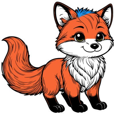 realistic fox