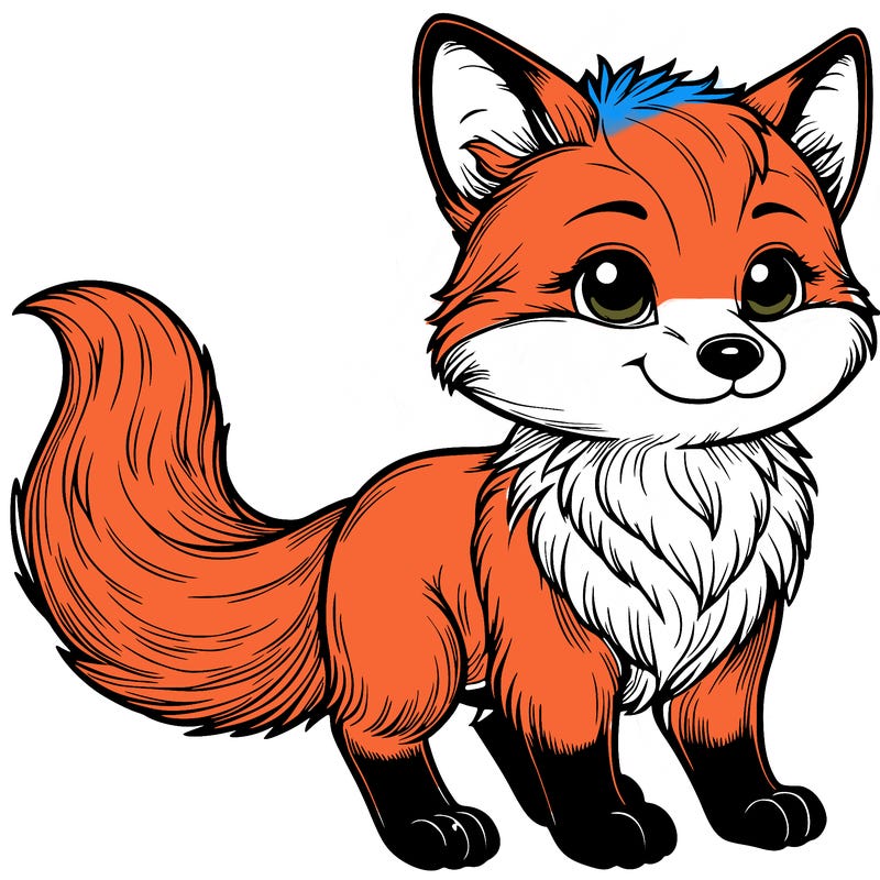 realistic fox