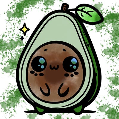cute avocado
