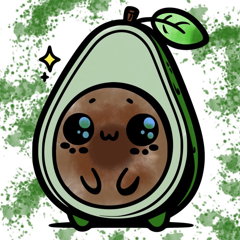 cute avocado