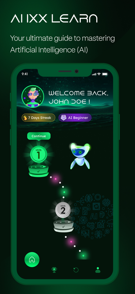 AI IXX Learn - AI Adventure - Education App | MWM