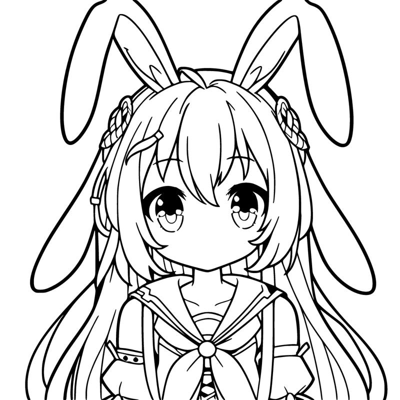 bunny anime girl