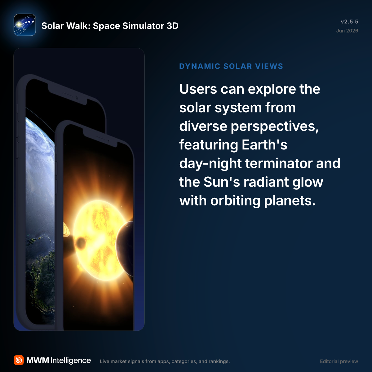Solar Walk: Space Simulator 3D - Education App | MWM