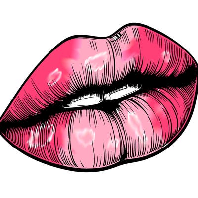 realistic lips