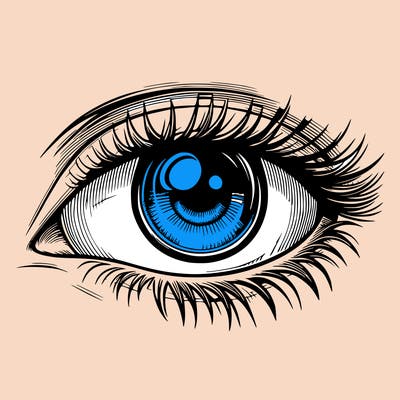 realistic eye