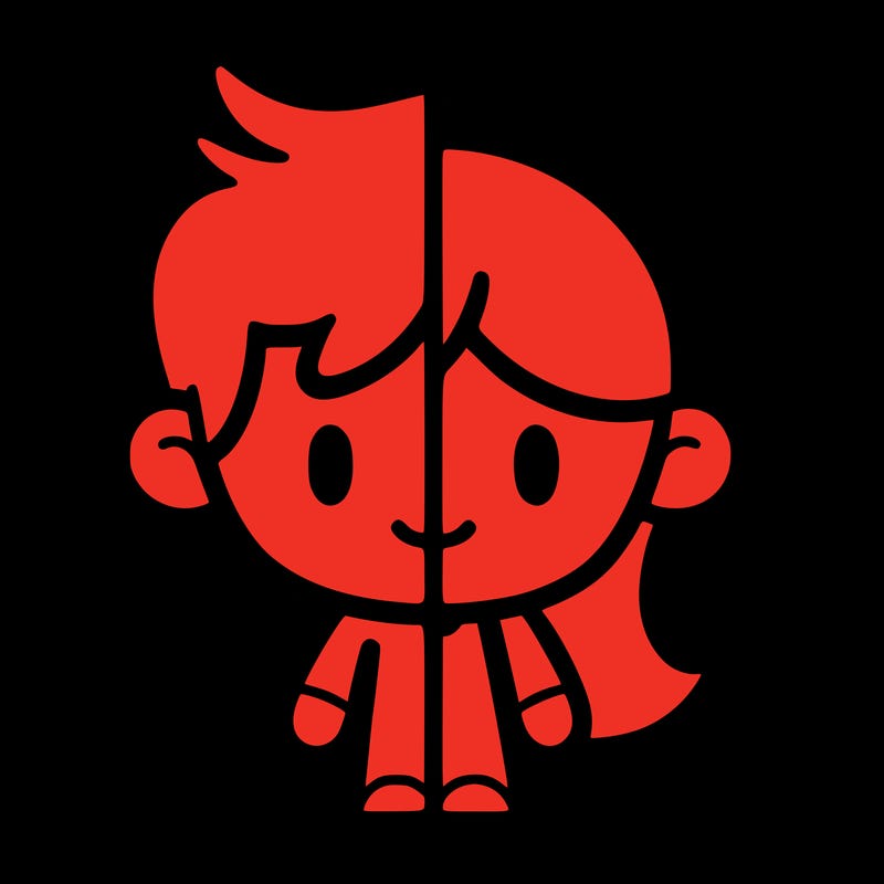 half boy half girl split