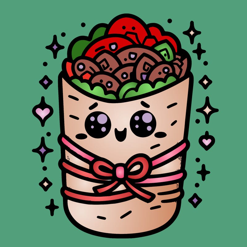 cute shawarma