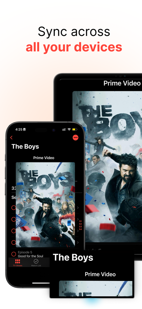 Sync TV Club data across iPhone and iPad