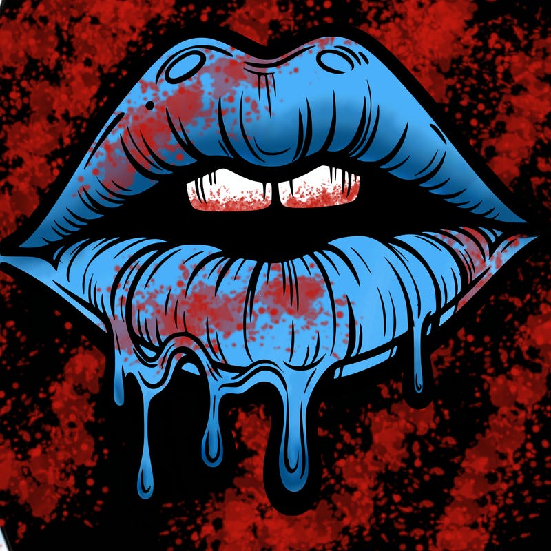 lips that look realistic and drip