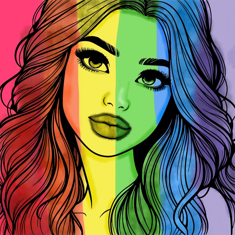 beautiful realistic girl