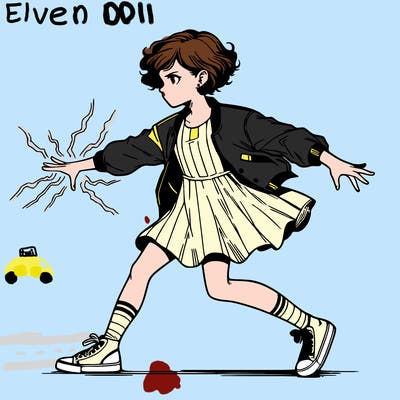 eleven from stranger things