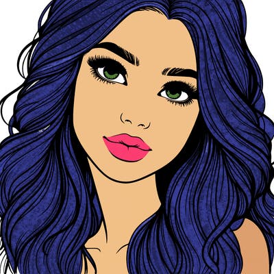 beautiful realistic girl