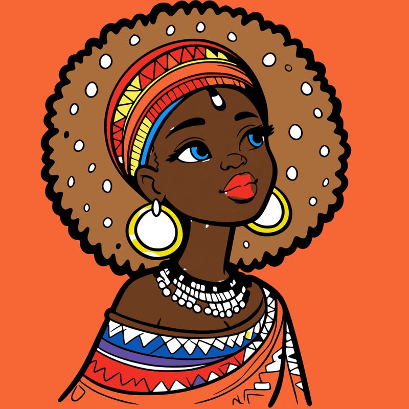 african woman