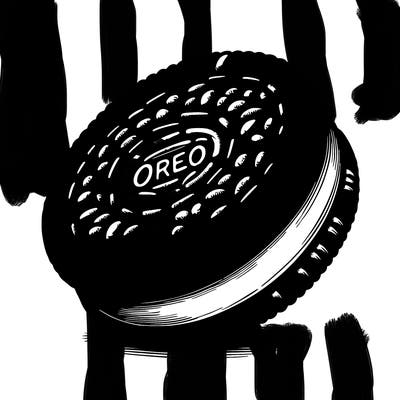 realistic oreo