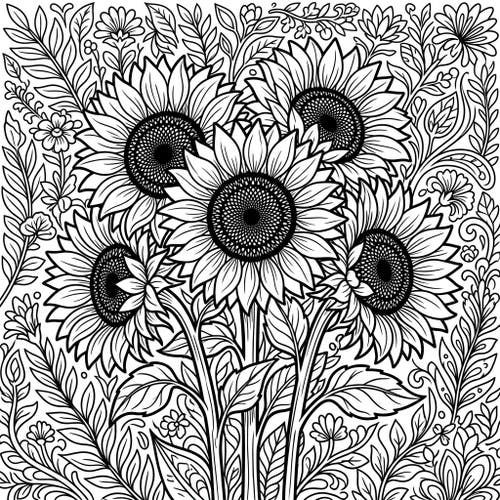 Black Oil Sunflowers