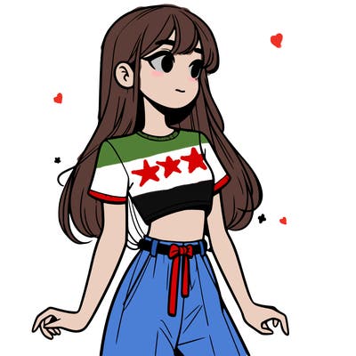 girl in a cute crop top