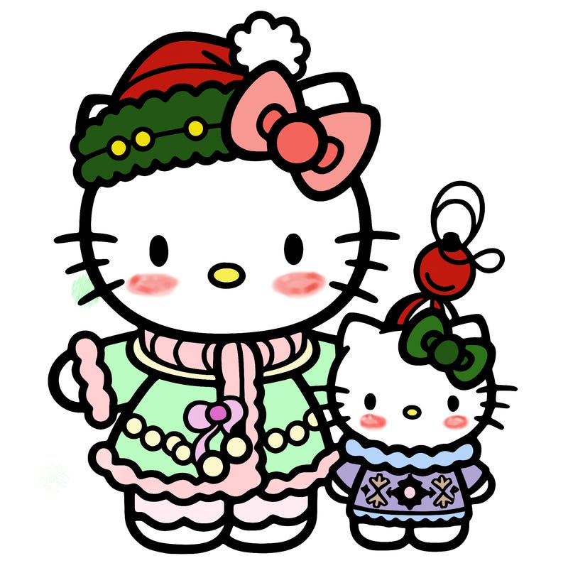 christmas hello kitty