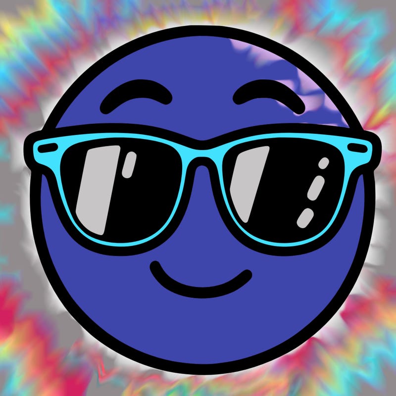 emoji with sunglasses