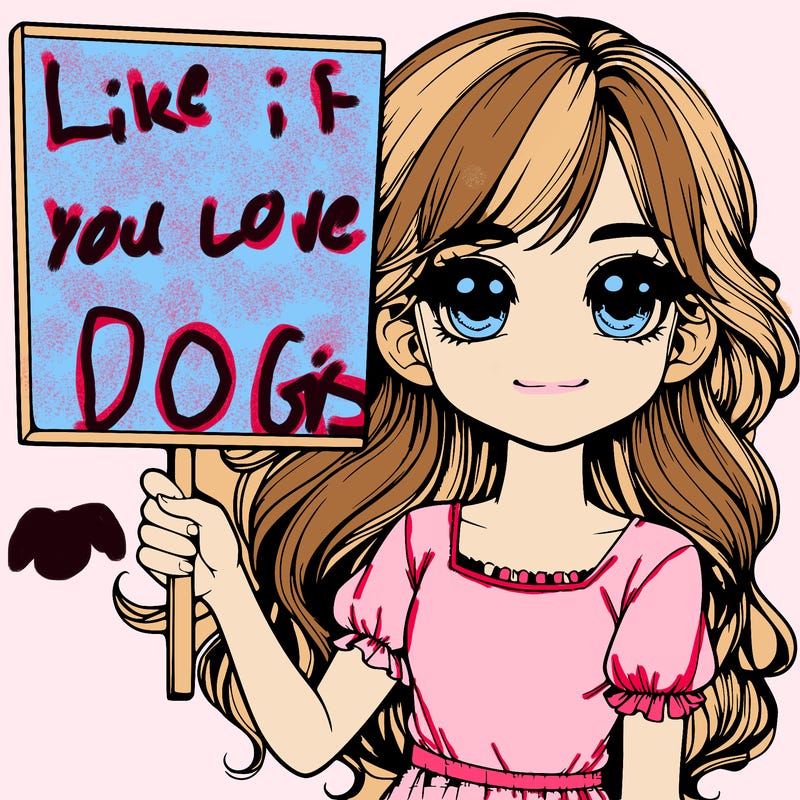 realistic pretty girl holding up blank sign