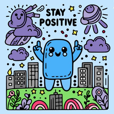 stay positive