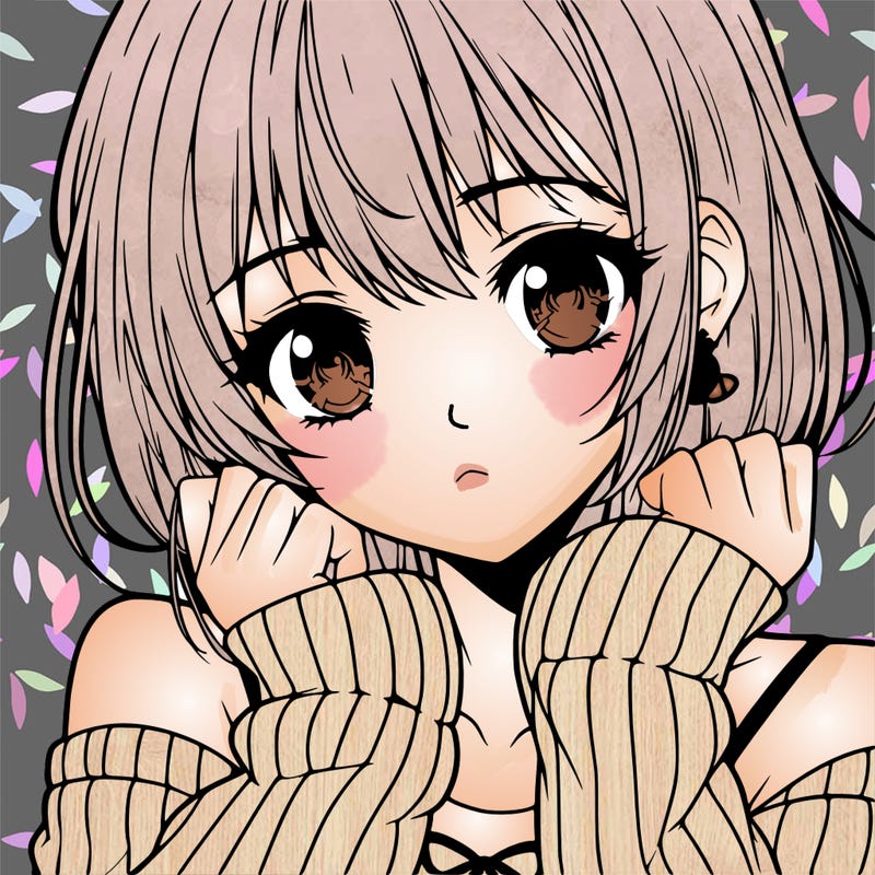 beautiful anime girl