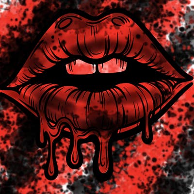 lips that look realistic and drip