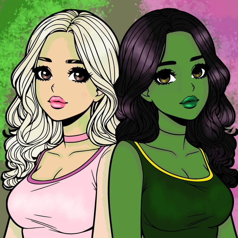 realistic twin sisters