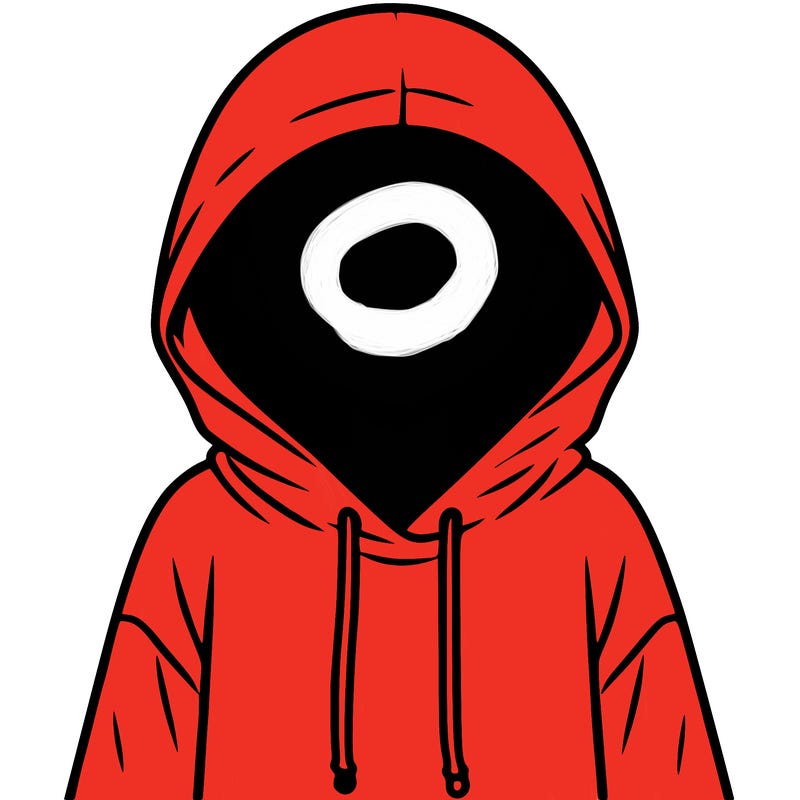 faceless girl in hoodie