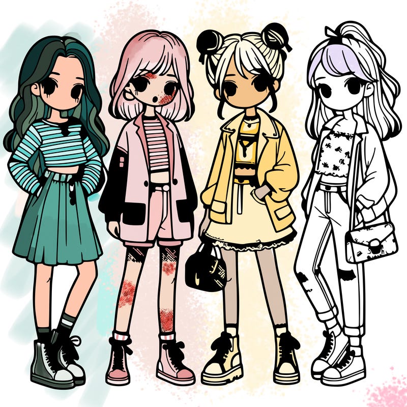 girls with fashion