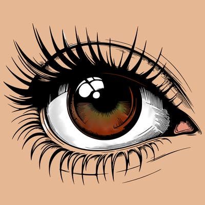 realistic eye