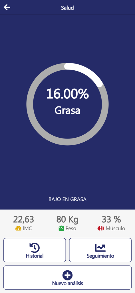 X-Fitness - X-Fitnessアプリの画面、体脂肪率、体重、筋肉量分析が表示されている