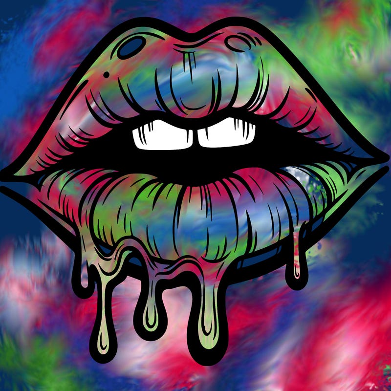 lips that look realistic and drip