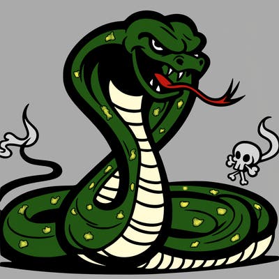 evil snake