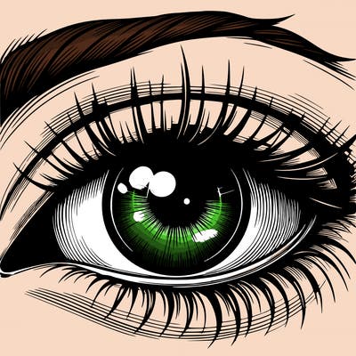 realistic eye