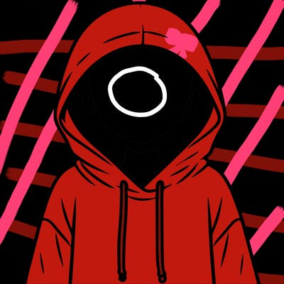 faceless girl in hoodie