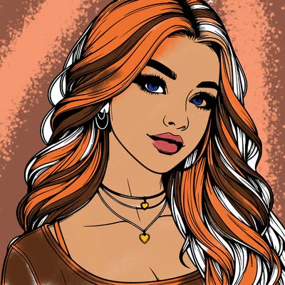 detailed realistic girl